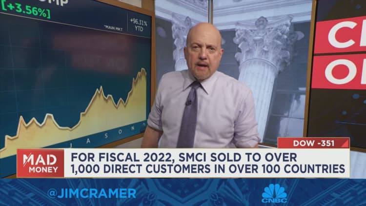 Jim Cramer gives his take on Super Micro Computer