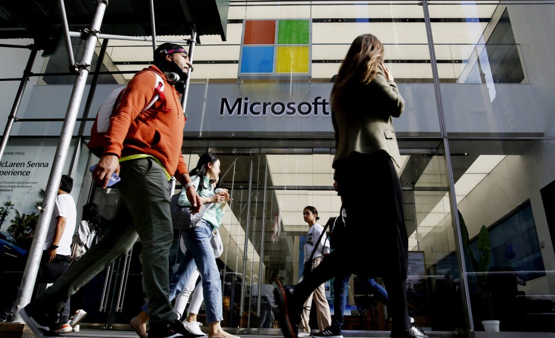 Guggenheim downgrades Microsoft, says vulnerabilities may be exacerbated during an economic slowdown