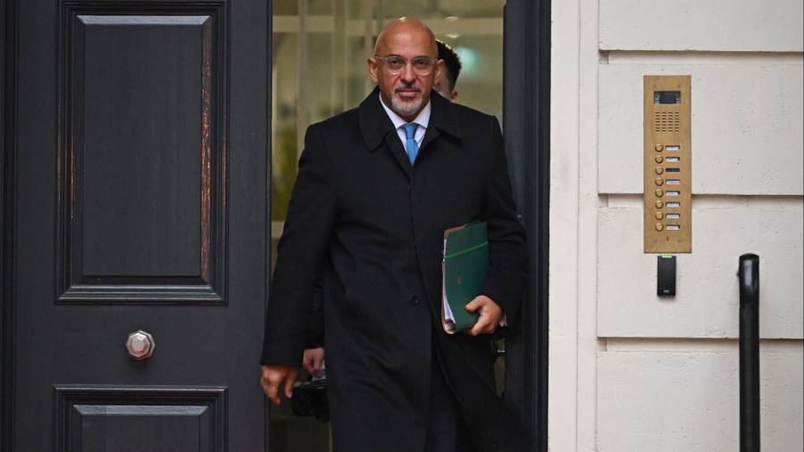 Nadhim Zahawi sacked as Tory party chair over tax affairs