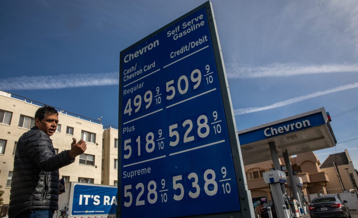 California bill would allow fining oil companies for price gouging