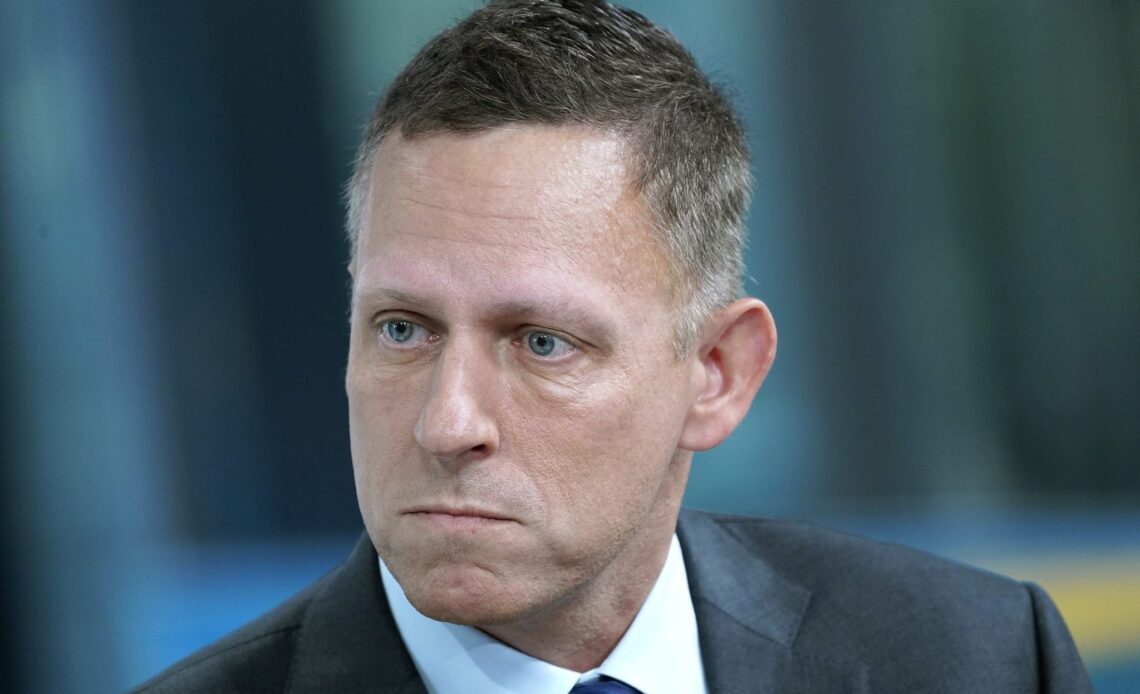Peter Thiel says he had $50 million in SVB