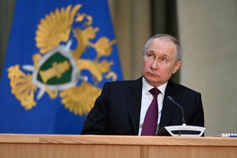 Russia opens criminal case against ICC judges, prosecutor over Putin arrest warrant