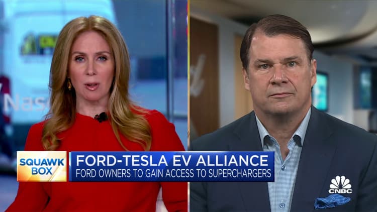 Ford CEO Jim Farley on new Ford-Tesla EV partnership: It's a bet for our customers
