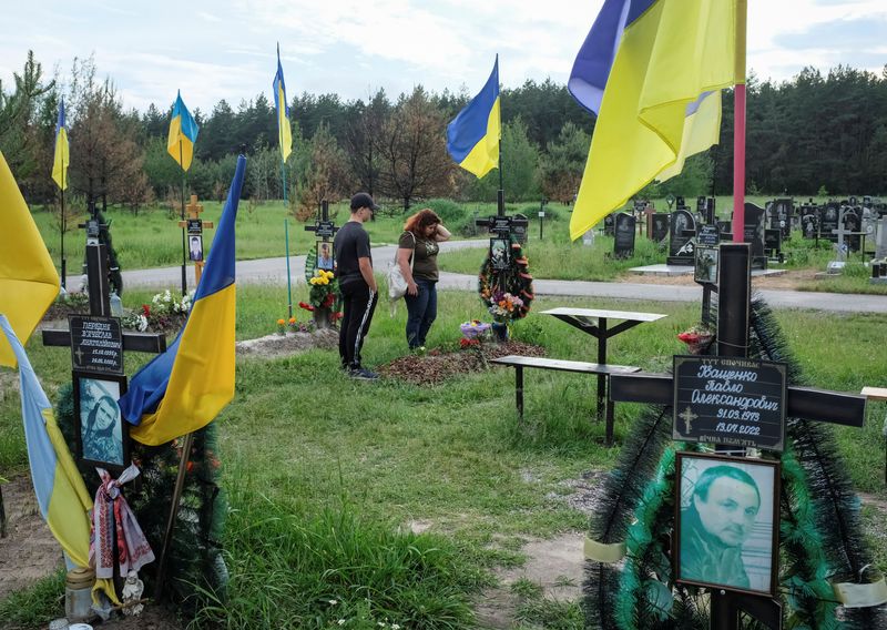 Spreadsheet of the dead: counting the cost of war in central Ukraine