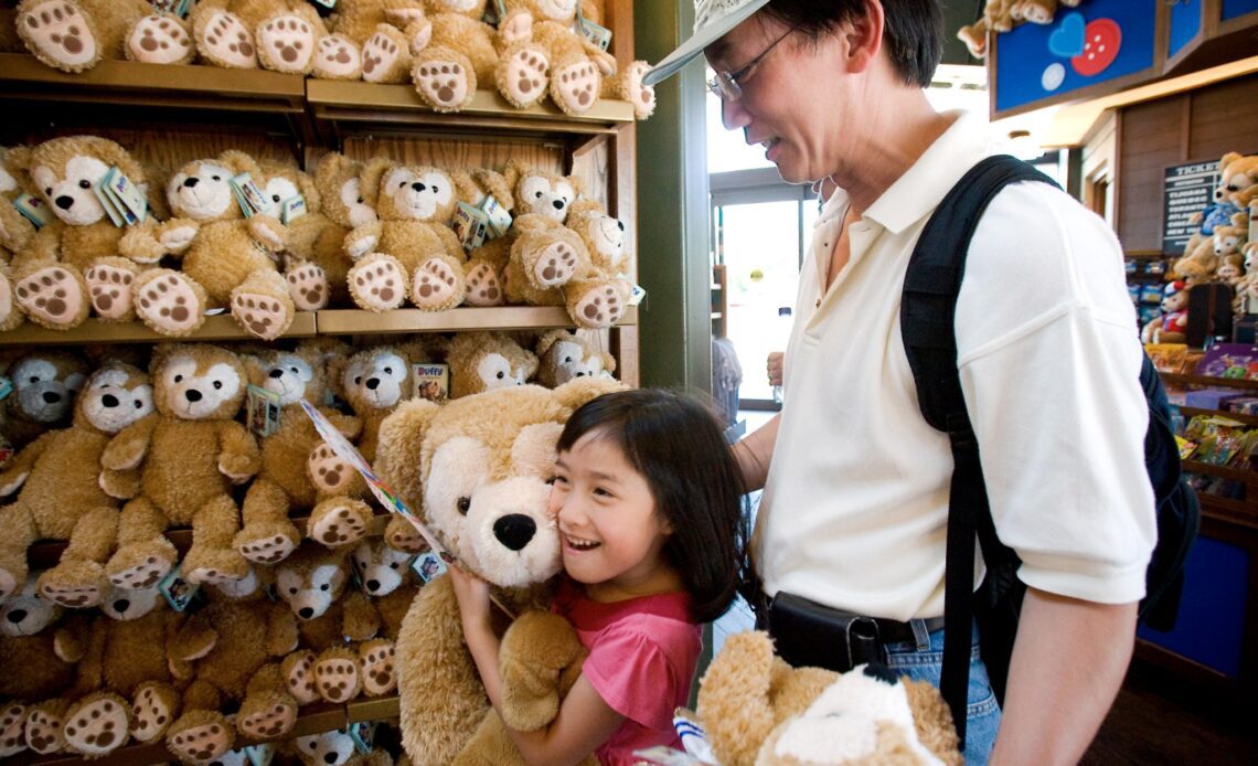 Disney’s hit teddy bear, Duffy, is largely unknown in the U.S.