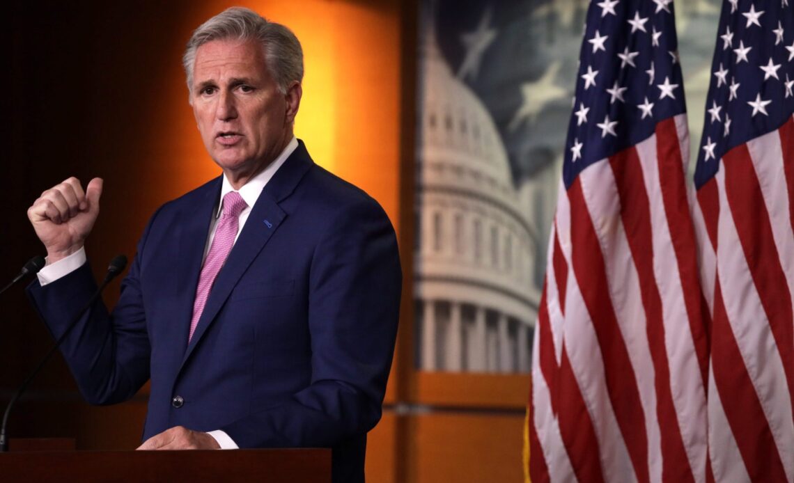 McCarthy wants Biden to accept 8% spending cut, border wall