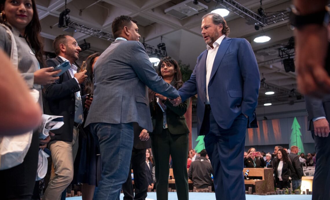 Salesforce is luring 'boomerangs' to reaccelerate growth
