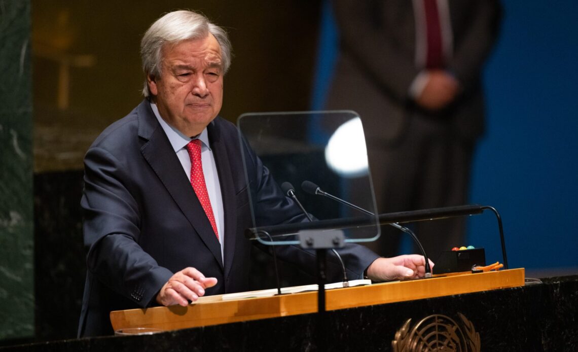 UN General Assembly: Guterres sees world 'becoming unhinged'