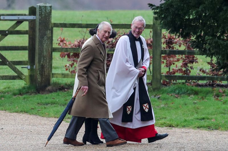King Charles attends church in first public outing since cancer diagnosis announced
