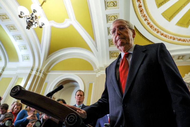 Trump-backing US Senate Republicans souring on longtime leader McConnell