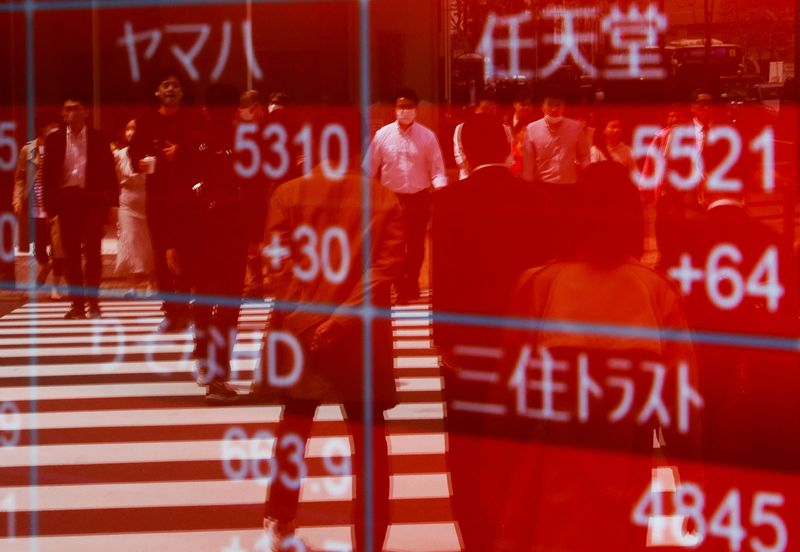 Asia shares rise on rate cut bets; Aussie slips on RBA By Reuters