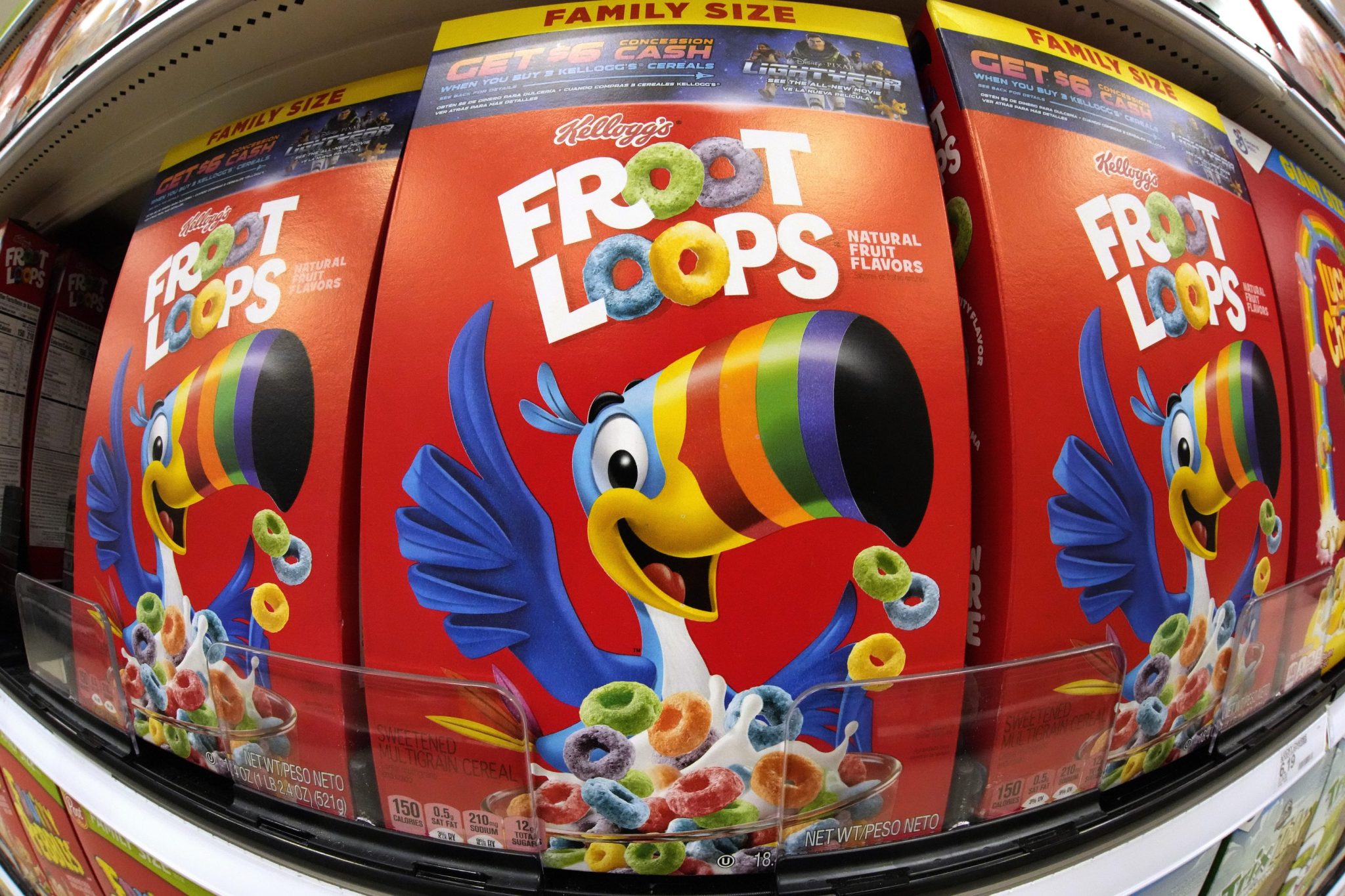 Kellogg said it would remove artificial colors from Froot Loops by 2018