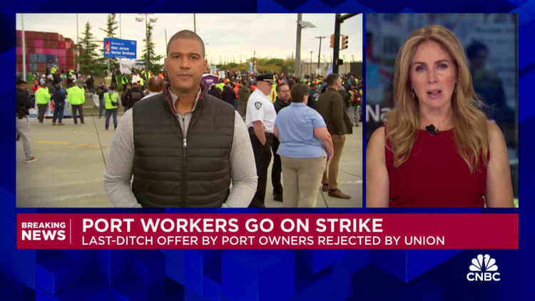 U.S. port workers go on strike: Here's what to know