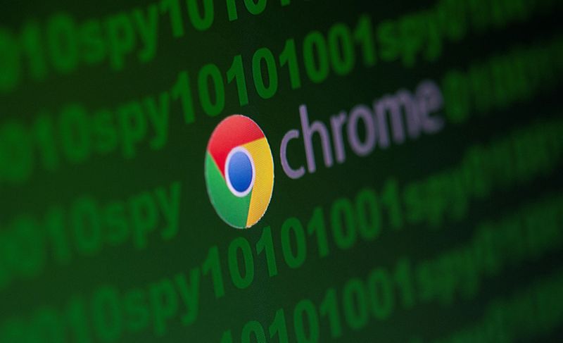 © Reuters. FILE PHOTO: Google Chrome logo is seenin this illustration picture taken June 18, 2020. REUTERS/Dado Ruvic/Illustration/File Photo